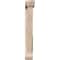 Ekena Millwork Traditional Slat Smooth Bracket w/ Offset Brace, Douglas Fir, 5 1/2"W x 32"D x 40"H BKT0604X32X40TRA06SDF - alternate 2